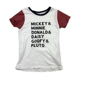 June + Grey Disney Character Names Tee